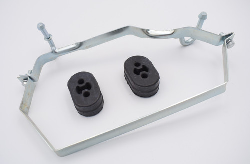 Rear right exhaust - rear, silencer