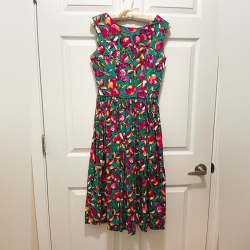 Vintage sleeveless dress - vintage, size