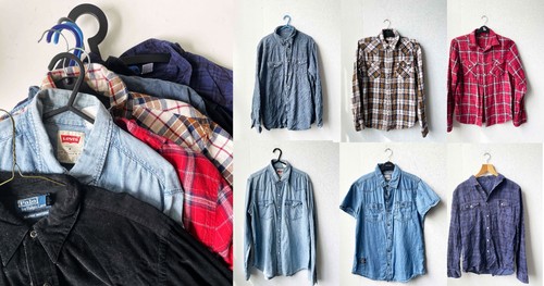 Vintage mens shirts levi s - vintage,