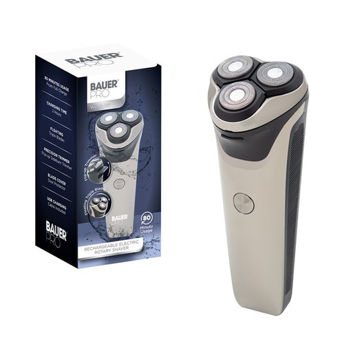 Bauer wet dry rotary shaver - &,