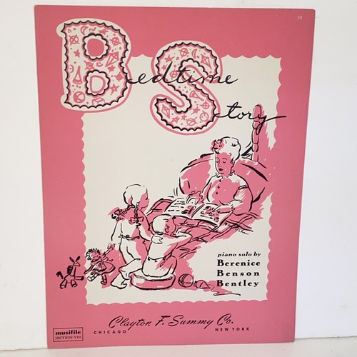 Vintage 1948 bedtime story - vintage,