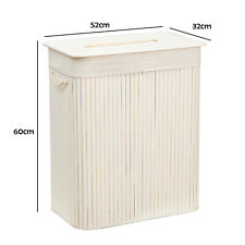 Large Bamboo Laundry Basket