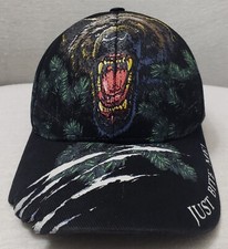 Vtg Attitude Grizzly Bear Just