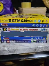 The Lego Movie The Batman Star Wars x4 DVD Bundle FREE NEXT DAY POST