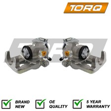 2x Brake Calipers Rear Torq
