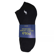 Polo Ralph Lauren Crew Socks Classic Sport Men’s Size 6-12 Pack Of 6