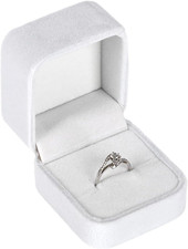Velvet Ring Box for