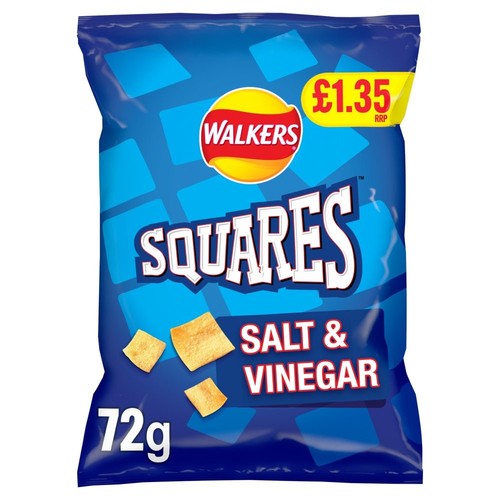 Walkers crisps squares salt - walkers,