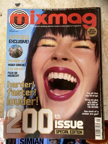 Mixmag magazine september - magazine, 1999