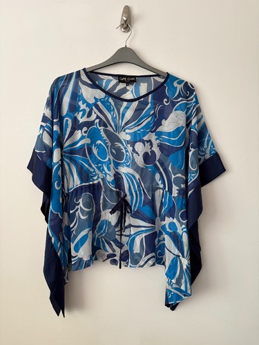 Ossie clark blue swirl - ossie,