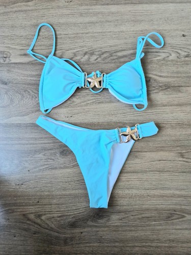 Turquoise aqua bikini - set, sz
