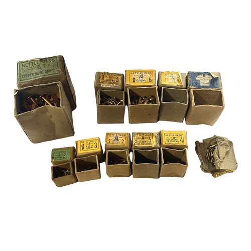 Job lot nettlefolds brass - job,