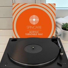 Spincare turntable mat - spincare, black