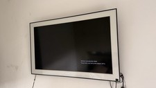 Sony TV With White Picture Frame Look, Free Bracket. Separate Control Box