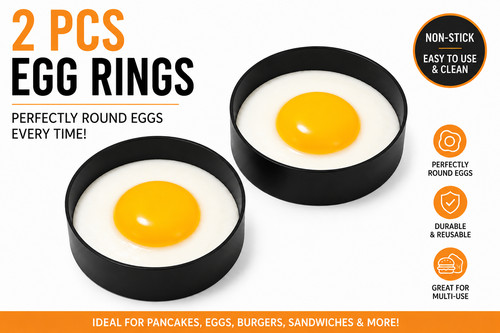 Non stick egg rings - stick,