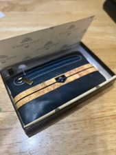 Tony Perotti Navy Wallet /