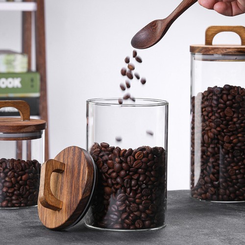 1000ml glass storage jars - glass,