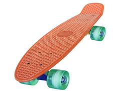 Original Beach Board glow in dark Skateboard Cruising street Surfing orange 