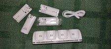 4x Rechargeable Battery Pack + Wii Controller Charger Dock Station for Nintendo