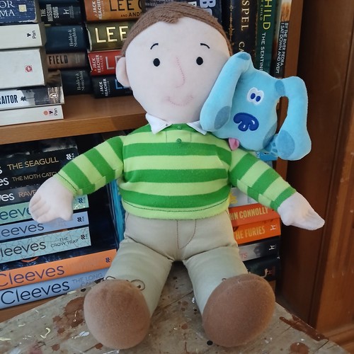 Vintage blue clues steve and - blue's,