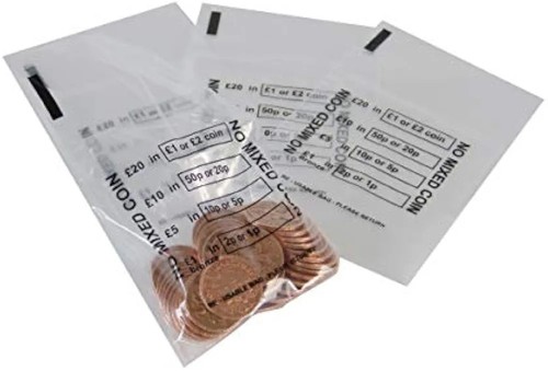 100 coin bags money cash - 100,