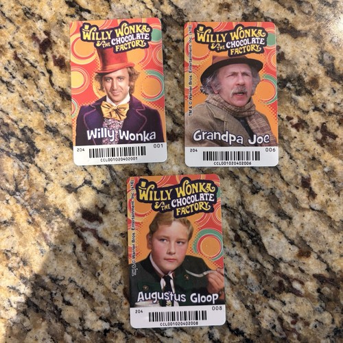 Lot willy wonka - 3, &