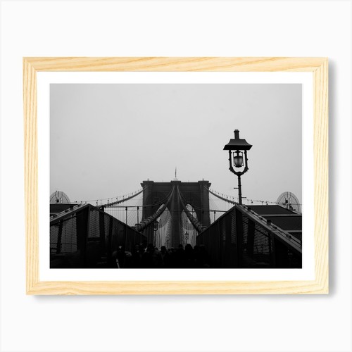 Brooklyn bridge art - brooklyn, print