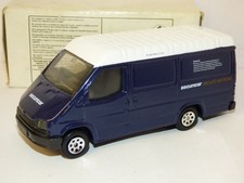 Corgi Toys Ford Transit Van Securicor Security Services dark blue code 3  1:43