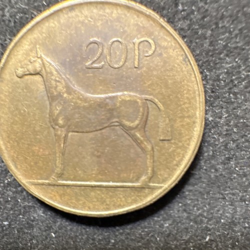 Ireland 1986 20p coin horse - 1986,