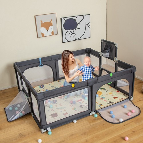 Extra large baby - playpen, with