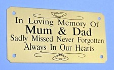 Personalised Bench Memorial