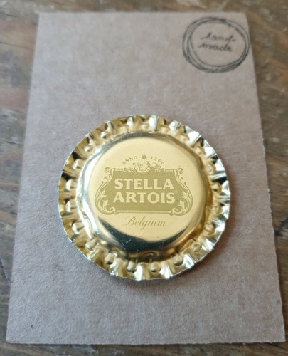 Bottle cap fridge magnet - bottle,