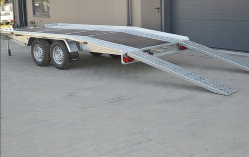 Beaver tail trailer twin axle - twin,