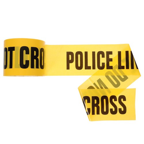 Polices line not enter tape - polices,