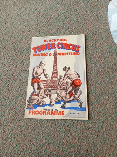 1954 souvenir wrestling - wrestling, and