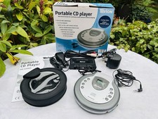 Tevion Portable CD Player Discman In Box with Accessories Tested & Working