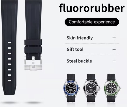Rubber strap for - for, rolex