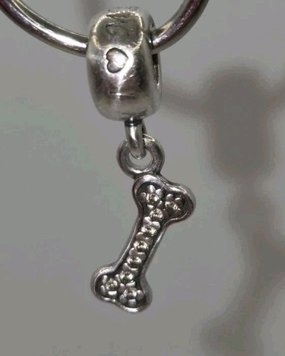 Pandora love dog dangle - i,