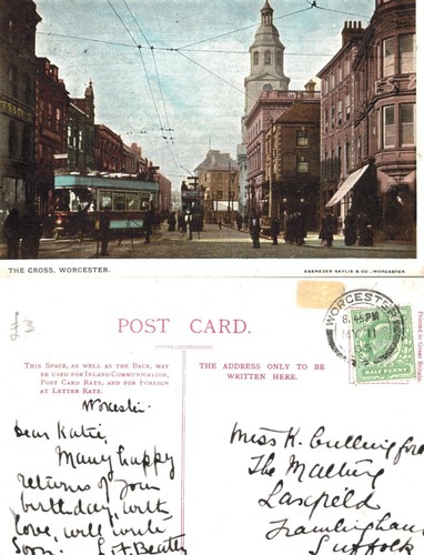 Vintage postcard the cross - vintage,