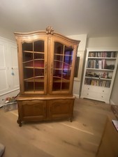 Real Oak Vintage Bookcase From 1890 Very Good Condition