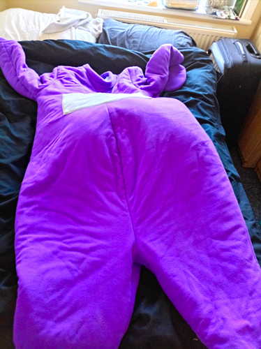 Teletubbies purple hooded - teletubbies,