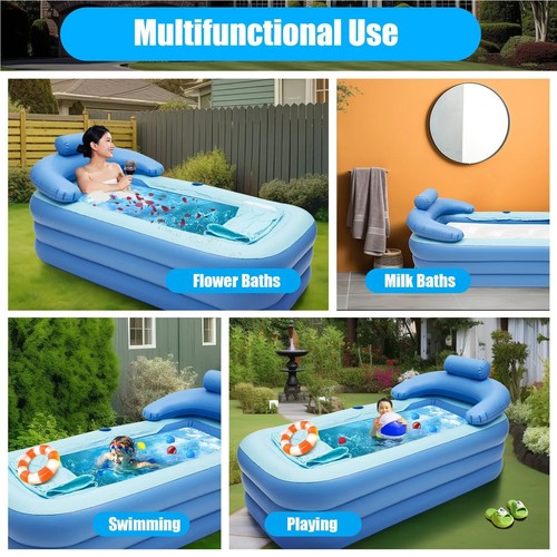 Portable inflatable bathtub - portable,