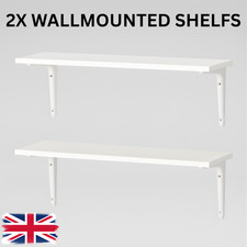 White wall mounted - wall, floating