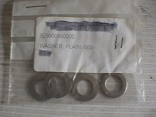 Yamaha washer plate - 4x,