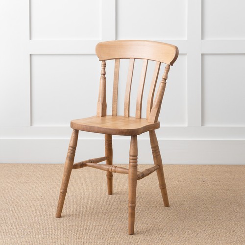 Farmhouse slat back chair - farmhouse,