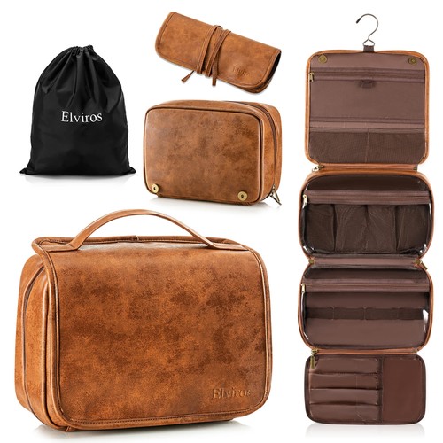 Hanging toiletry bag for - hanging,