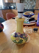 Moorcroft lamp base - moorcroft,