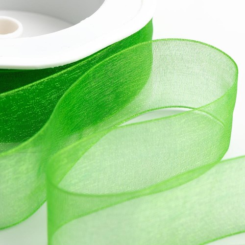 Organza sheer ribbon chiffon - sheer,