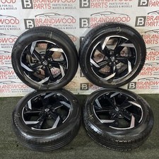 NISSAN JUKE F16 FACELIFT 17" ALLOY WHEEL SET DIAMOND CUT 403006PD1B 215-60-17