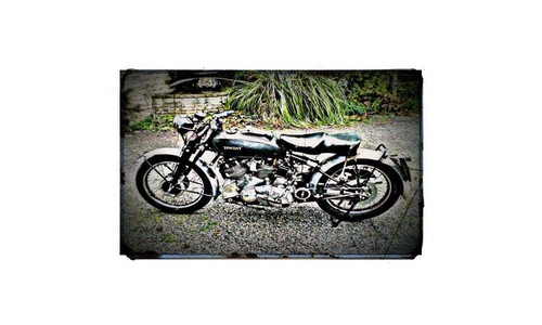 1959 vincent rapide bike - vincent,